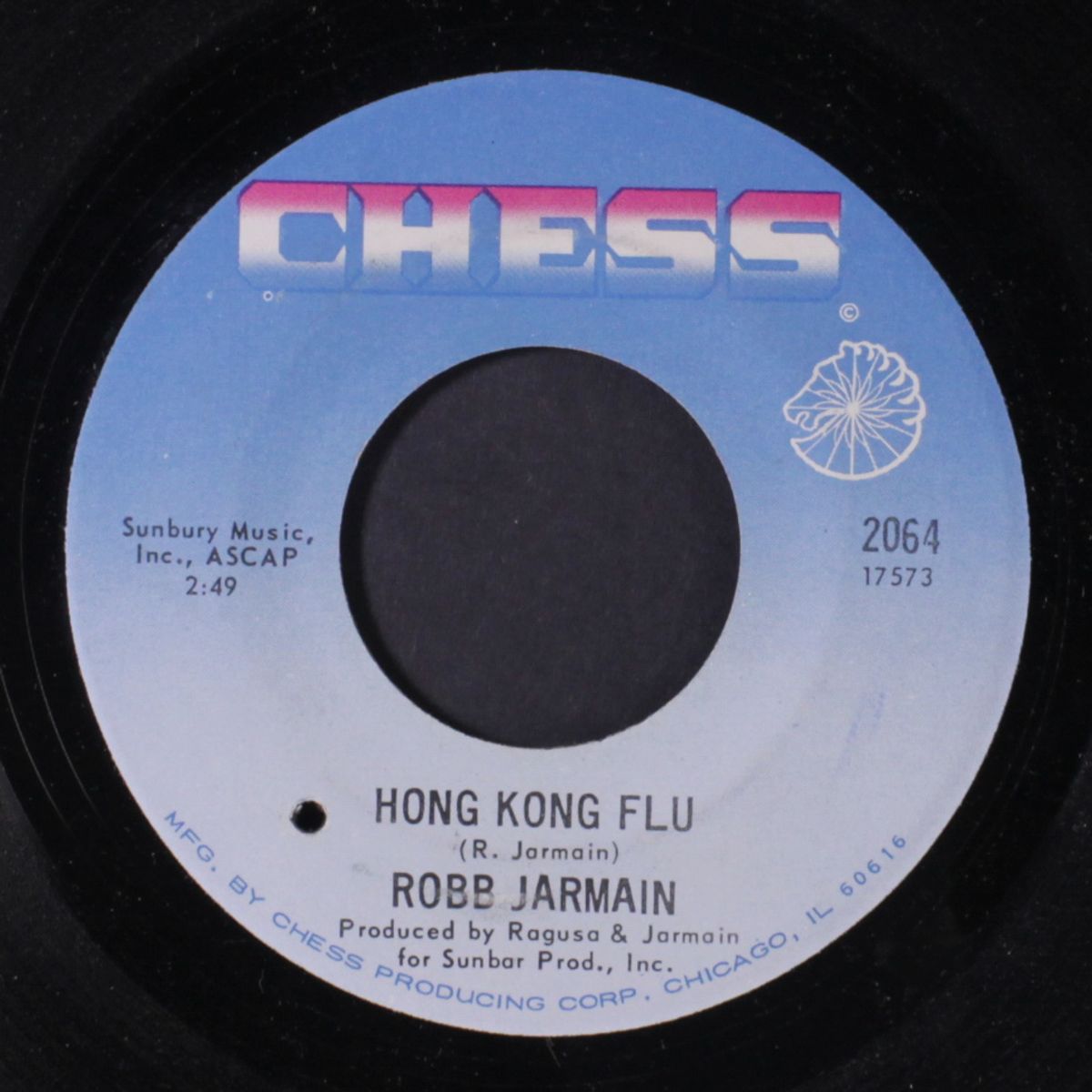hong kong flu / i'm all alone by ROBB JARMAIN