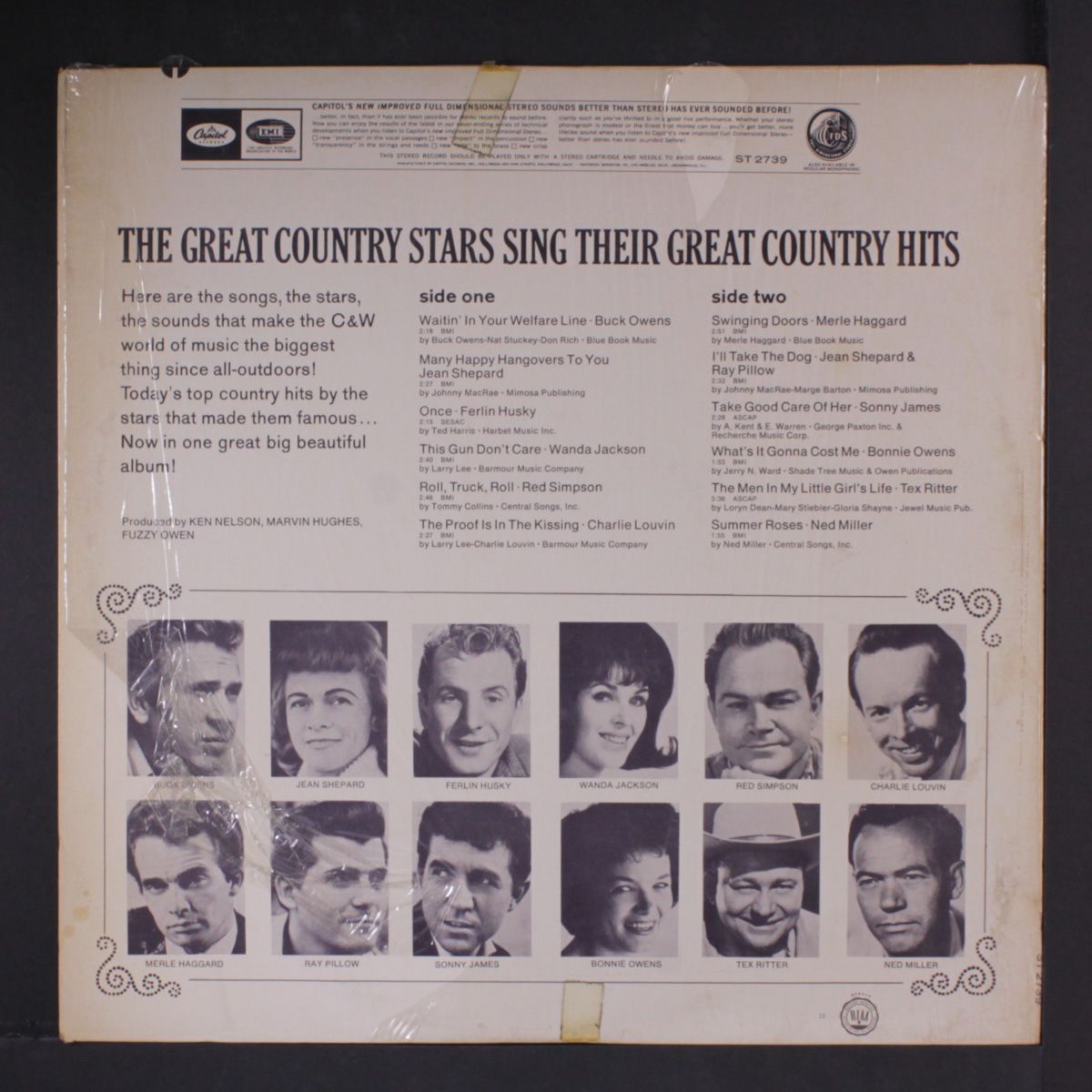 the great country stars sing their great country hits by VARIOUS