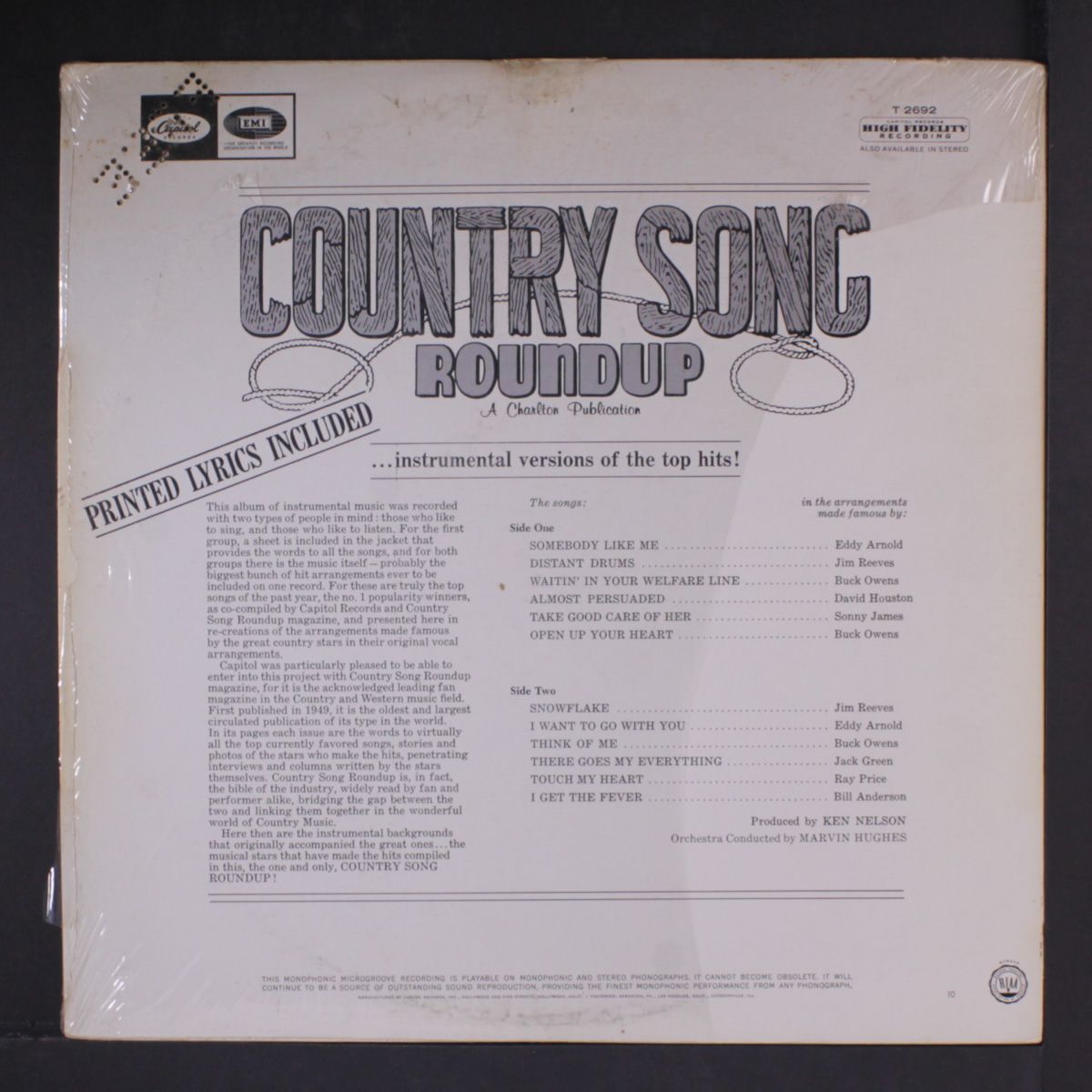 country song roundup by VARIOUS