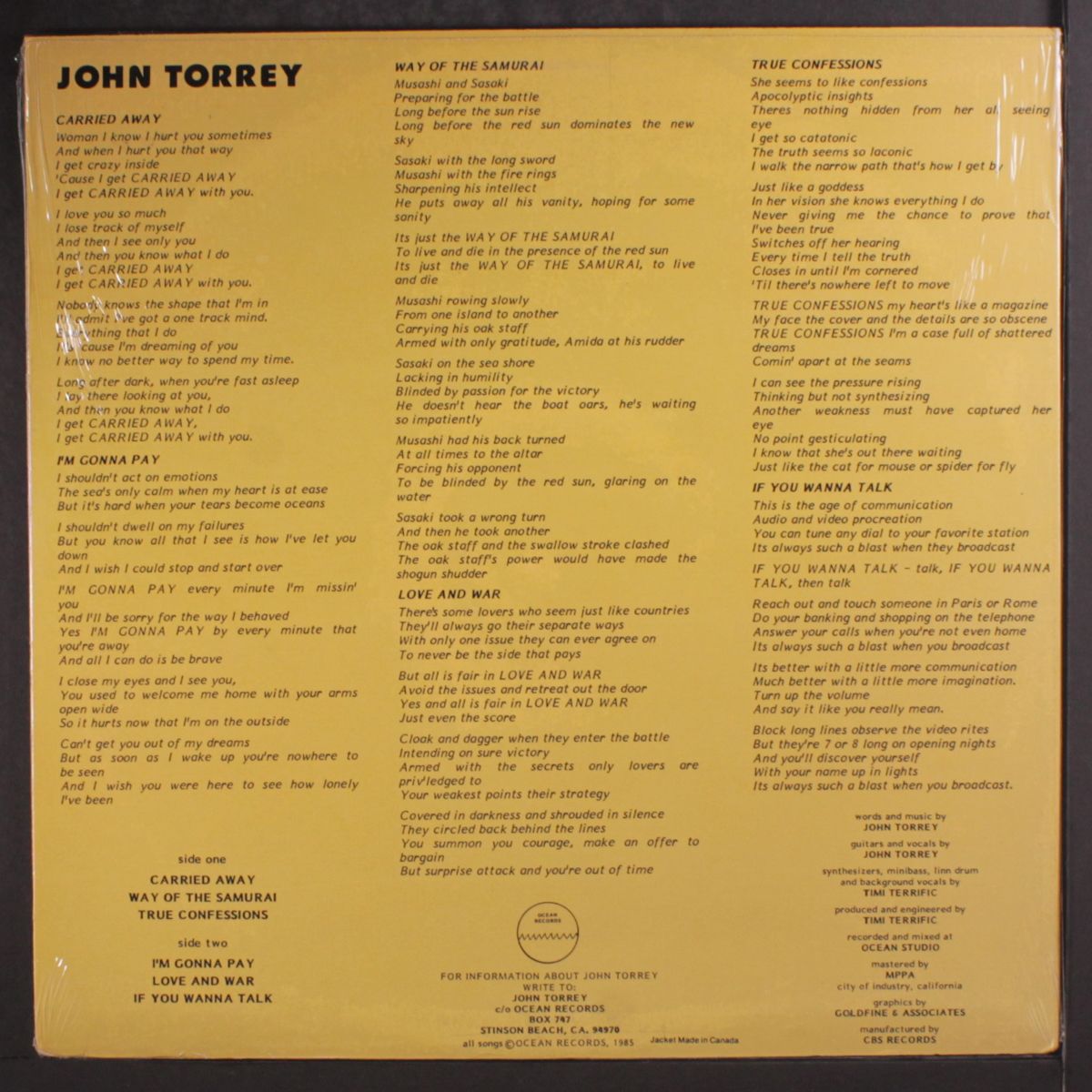 john torrey by JOHN TORREY