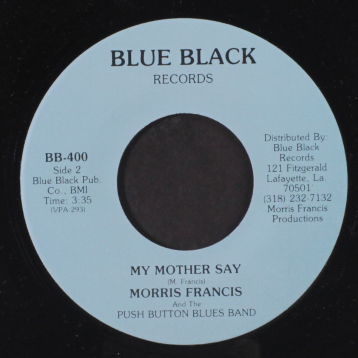 baby doll / my mother say by MORRIS FRANCIS