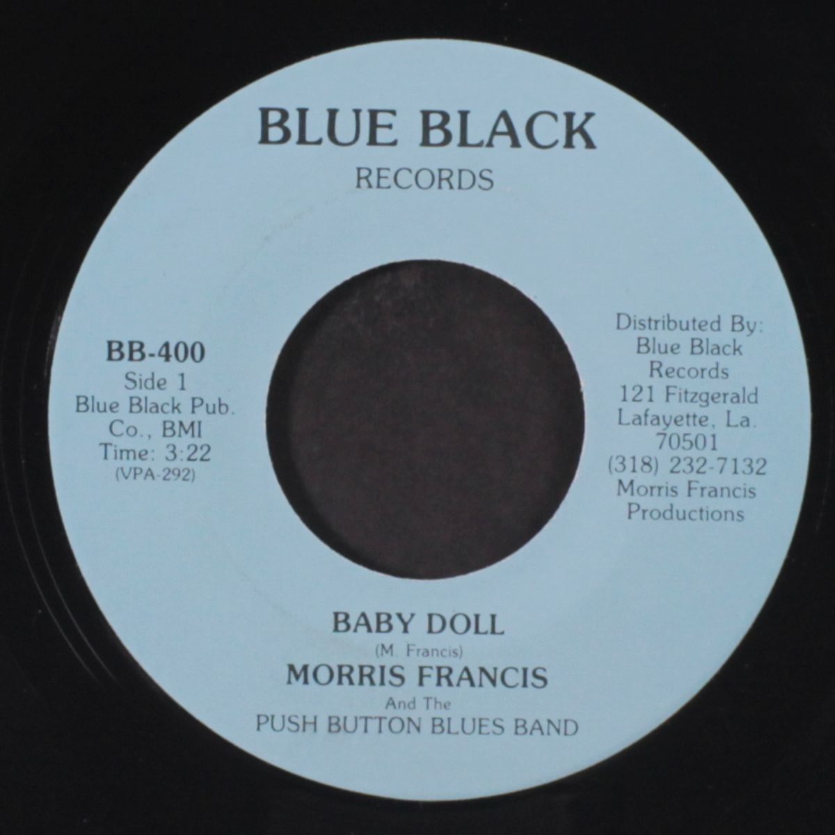 baby doll / my mother say by MORRIS FRANCIS