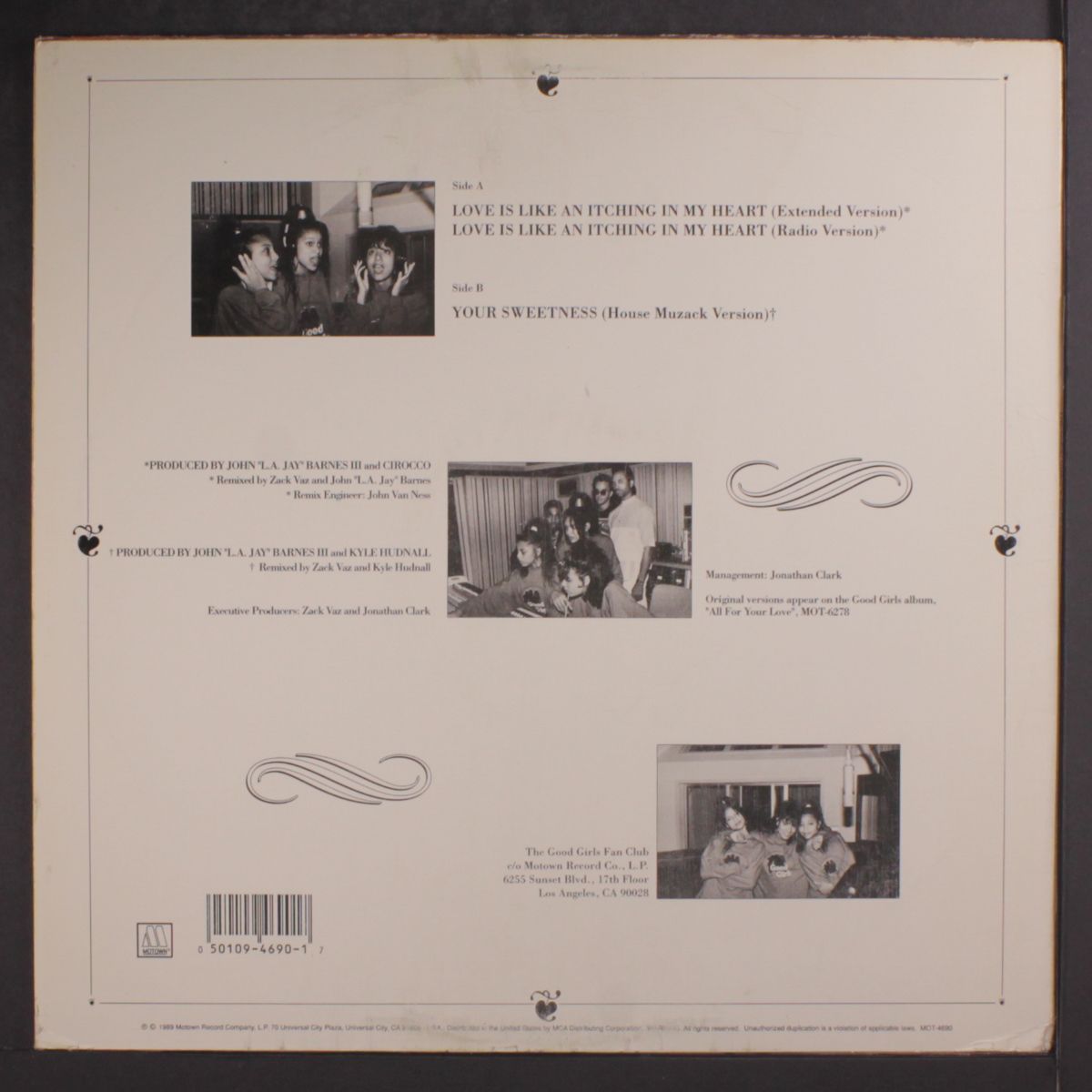love is like an itching in my heart by GOOD GIRLS