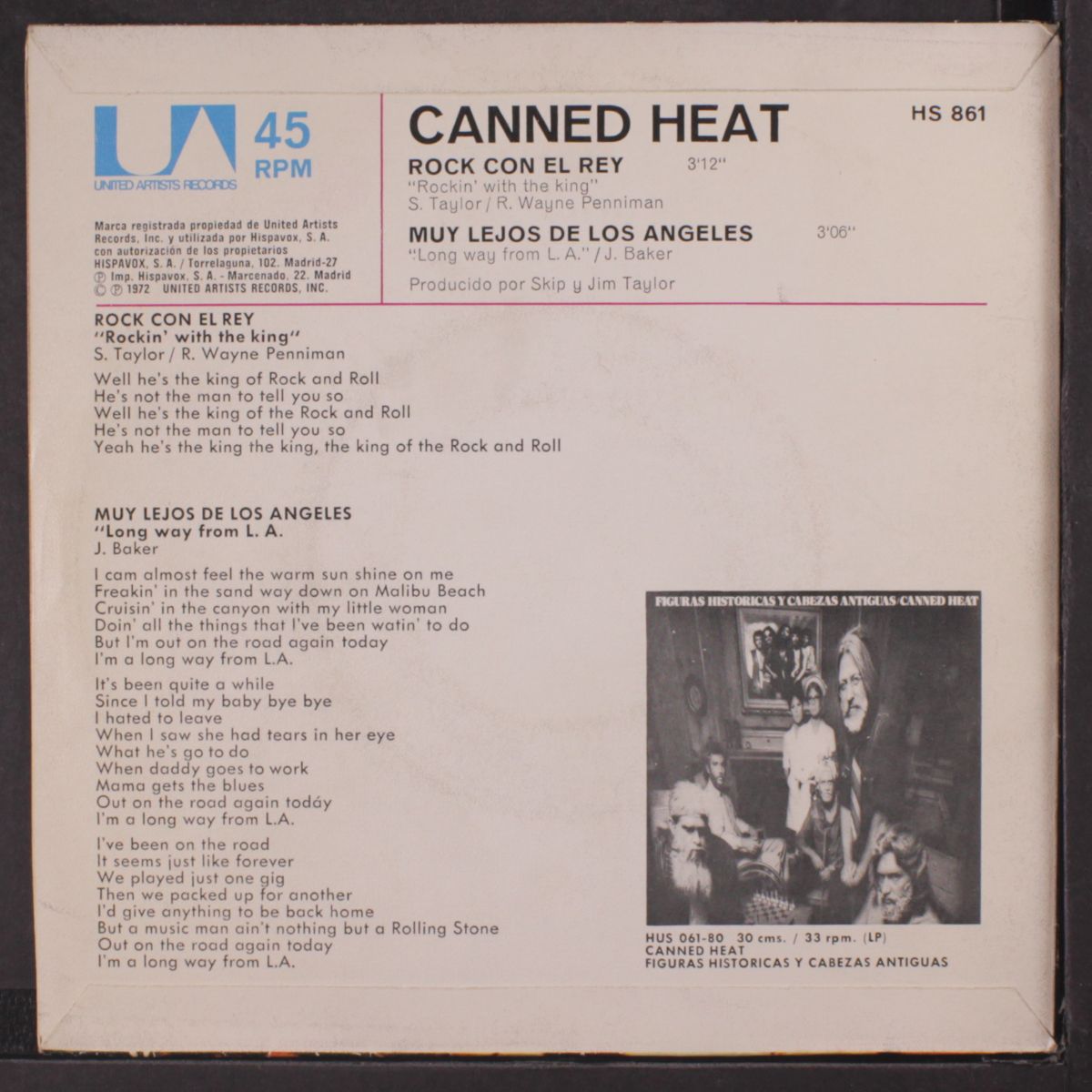 rock con el rey by CANNED HEAT