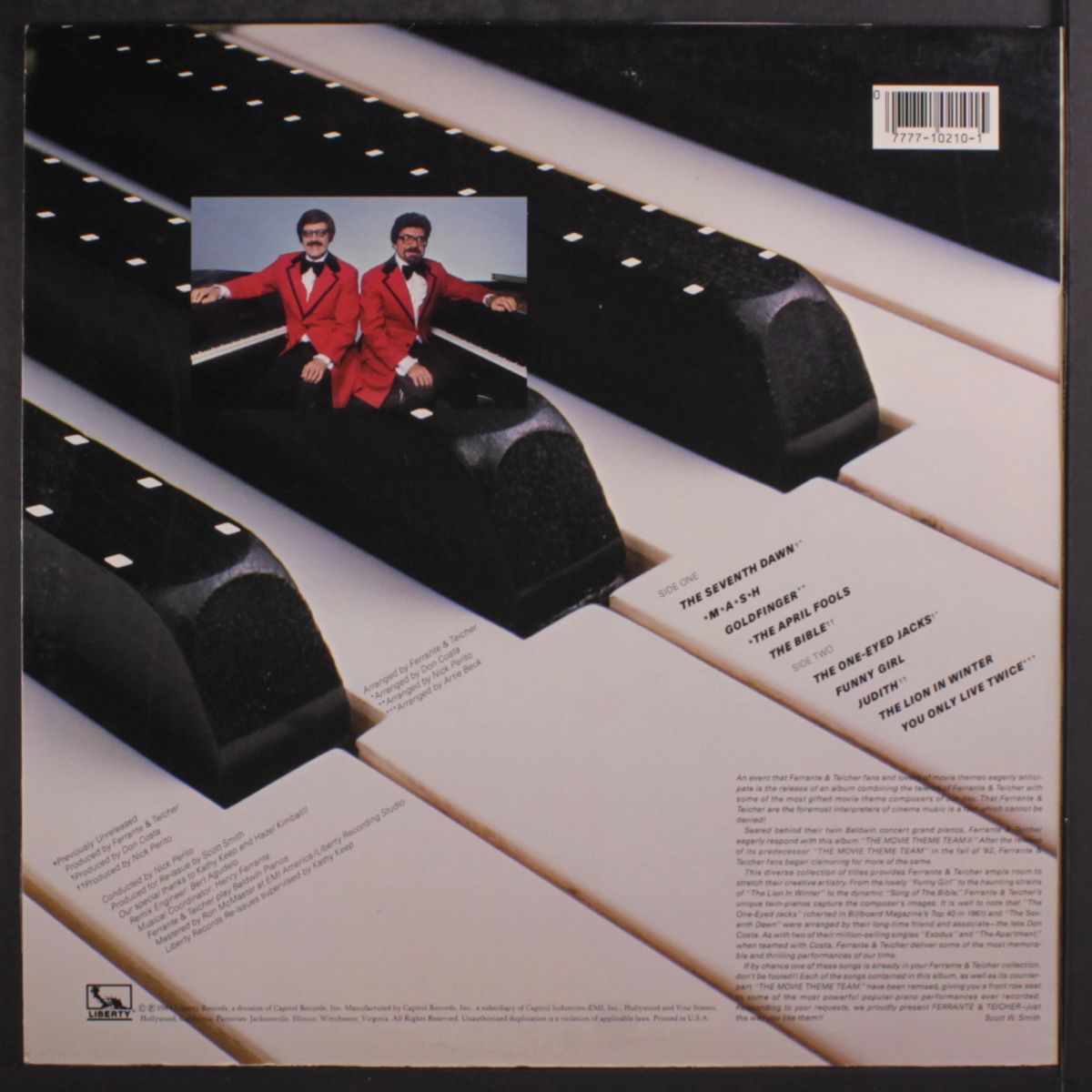 the movie theme team, vol. 2 by FERRANTE & TEICHER
