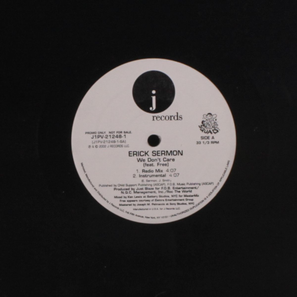 we don't care by ERICK SERMON