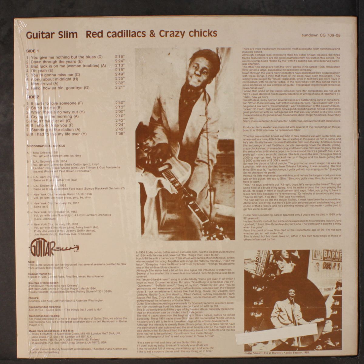 red cadillacs & crazy chicks by GUITAR SLIM