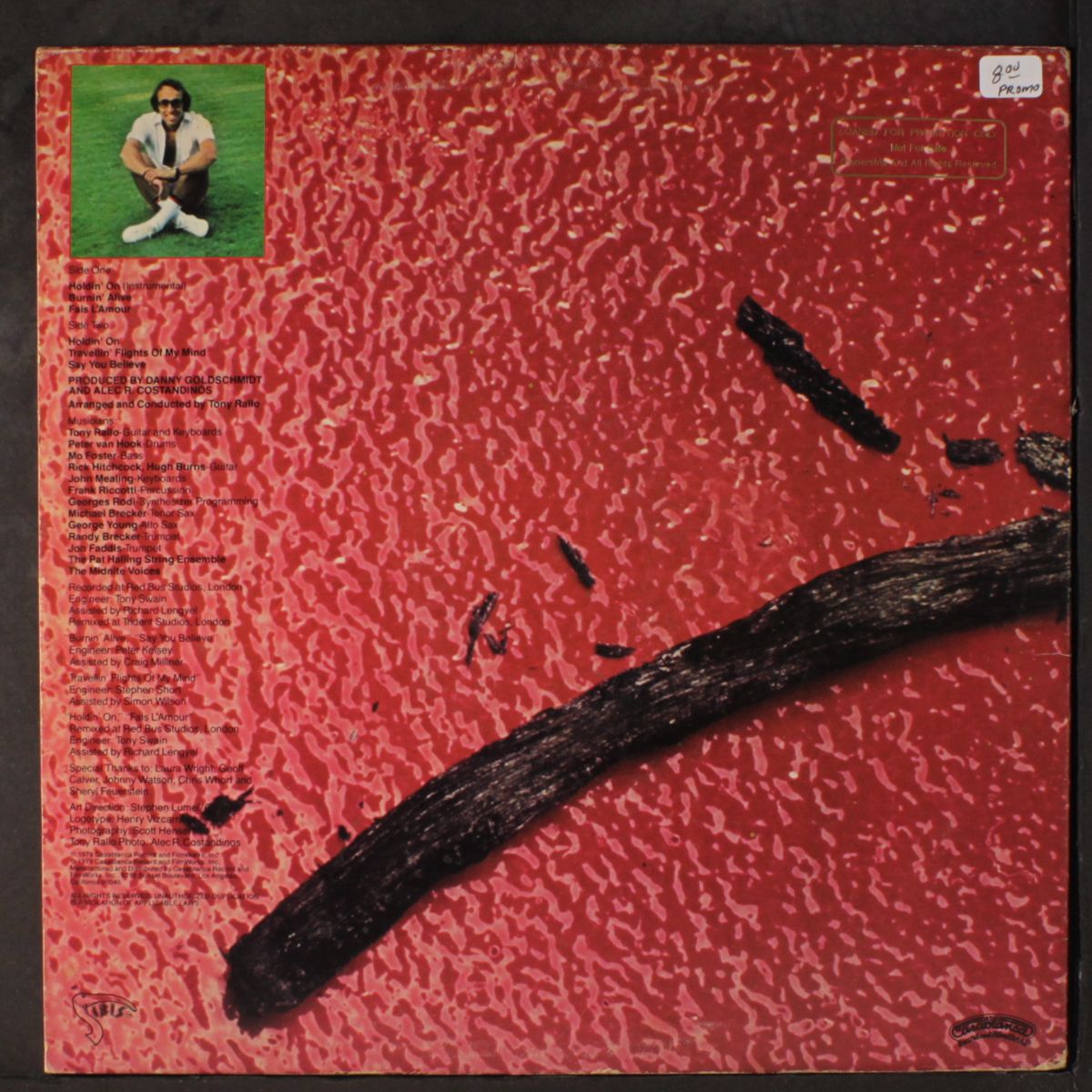burnin' alive by TONY RALLO & MIDNITE BAND