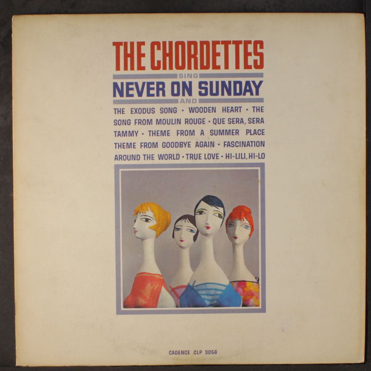 sing never on sunday by CHORDETTES