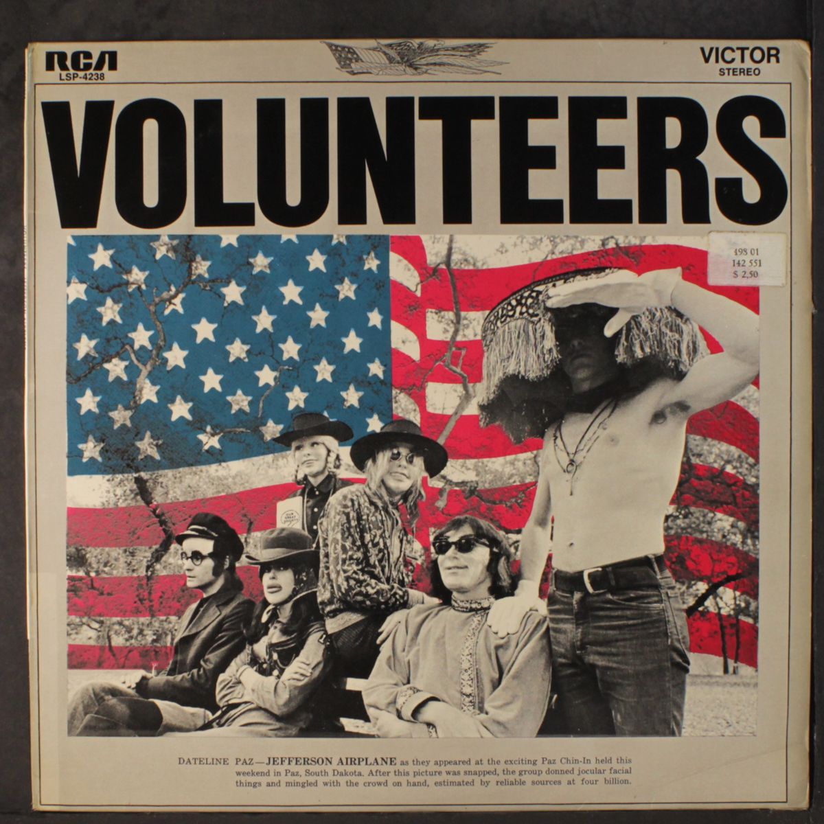 volunteers by JEFFERSON AIRPLANE
