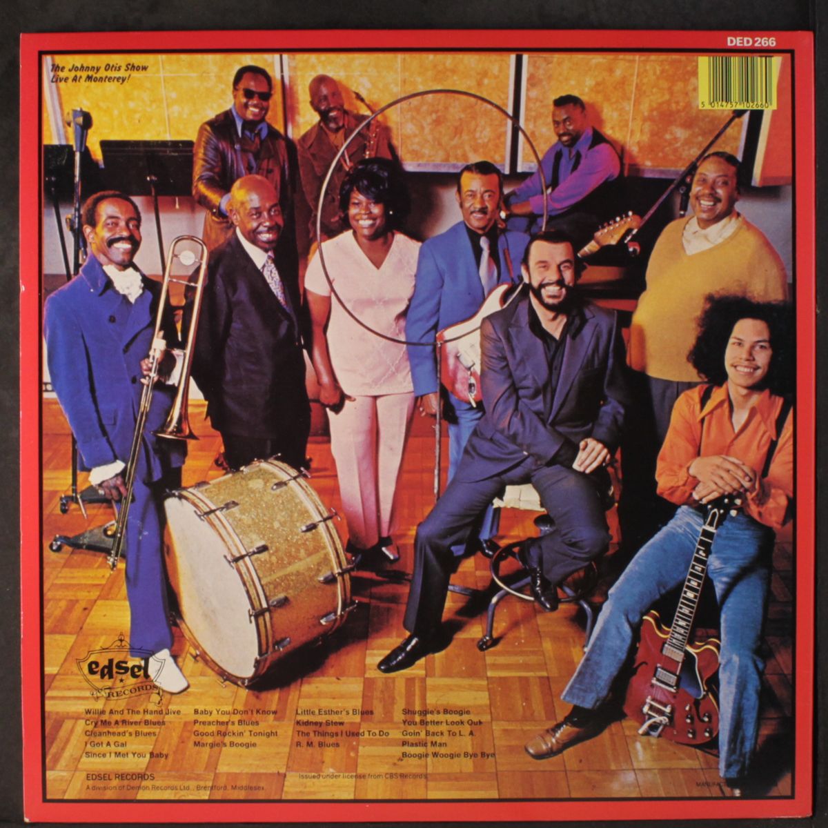 live at monterey! by JOHNNY OTIS
