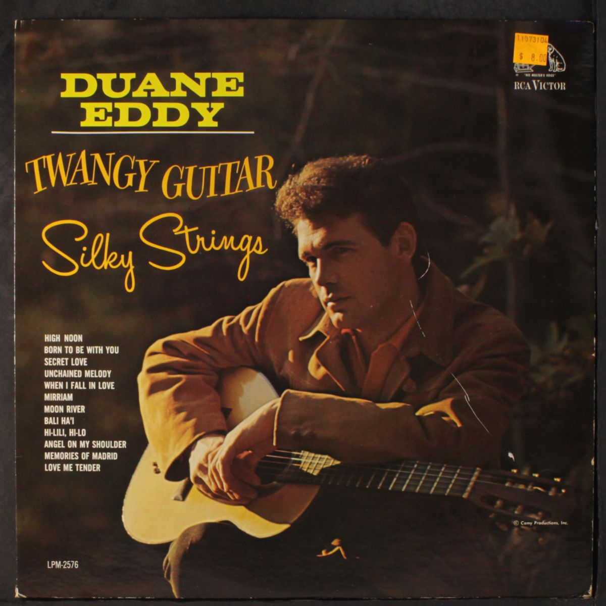 twangy guitar, silky strings by DUANE EDDY