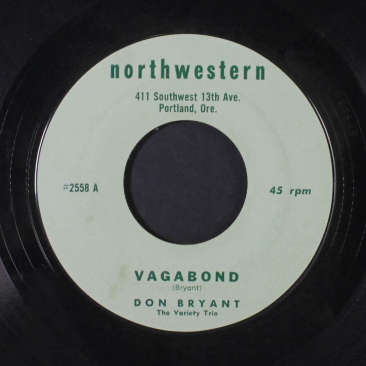 vagabond / time waits for no one by DON BRYANT