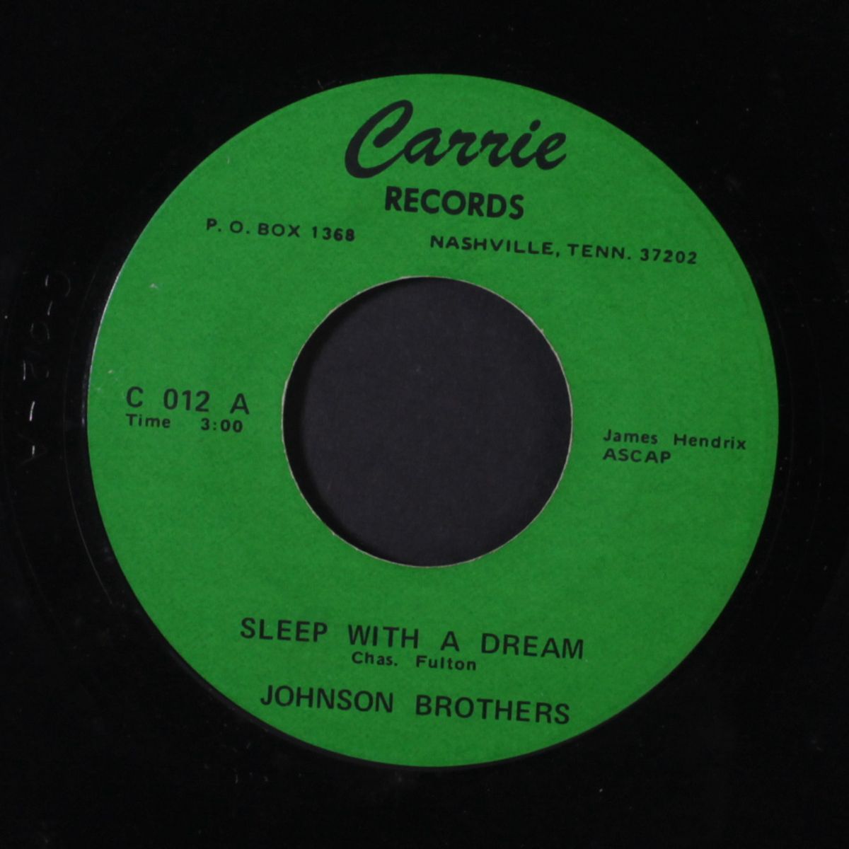 sleep with a dream / happy rock and rollers by JOHNSON BROTHERS