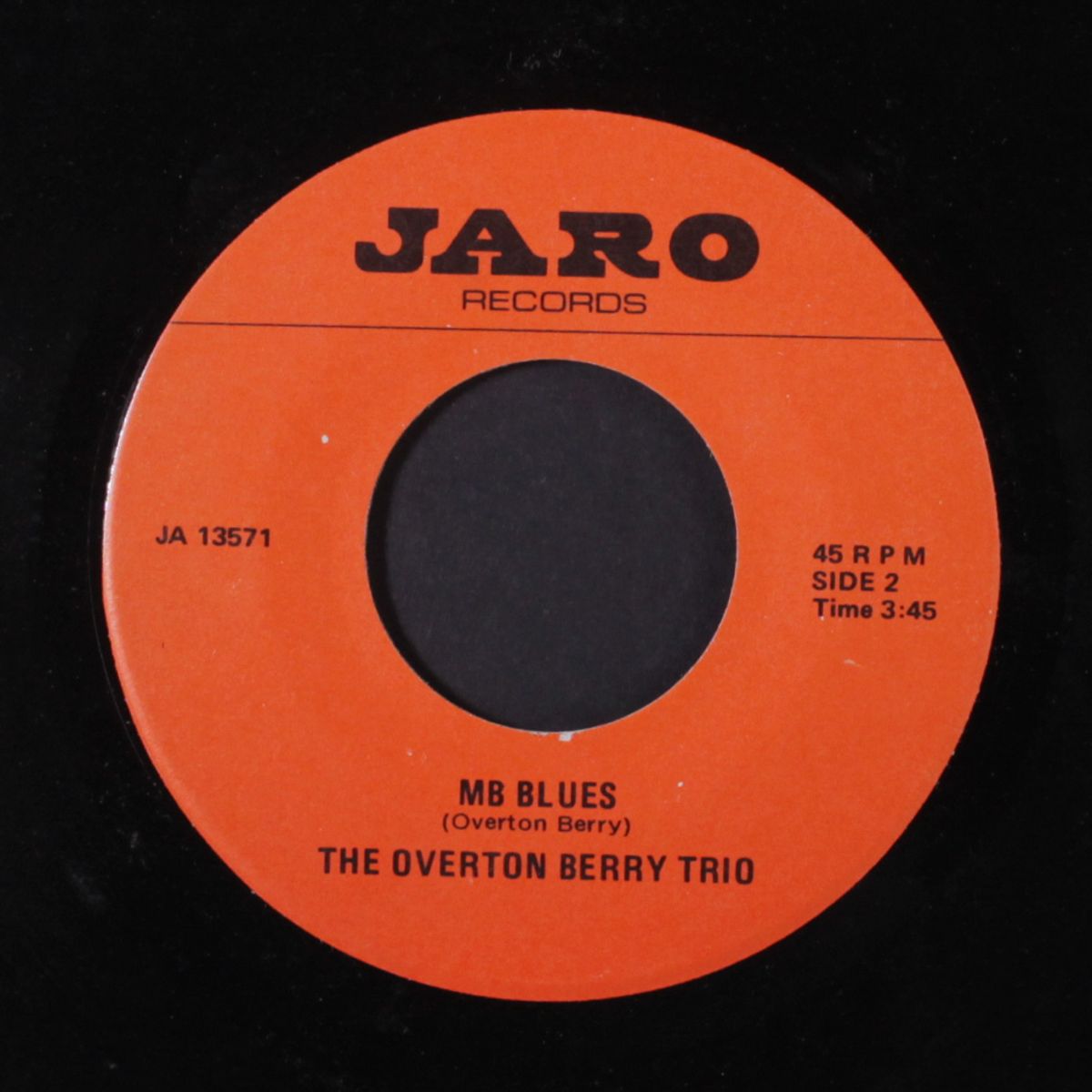 mr. blues / here there and everywhere by OVERTON BERRY TRIO