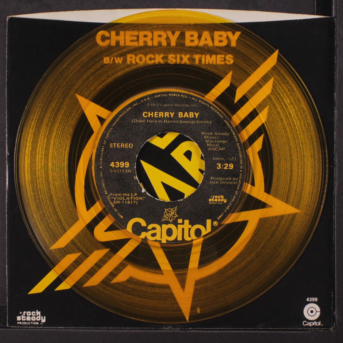 cherry baby / rock six times by STARZ