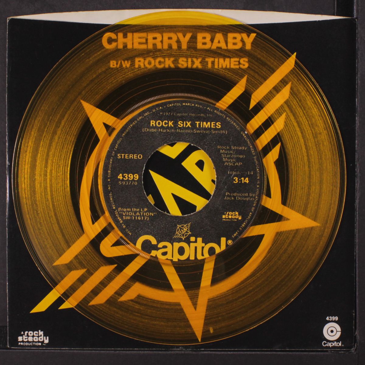 cherry baby / rock six times by STARZ