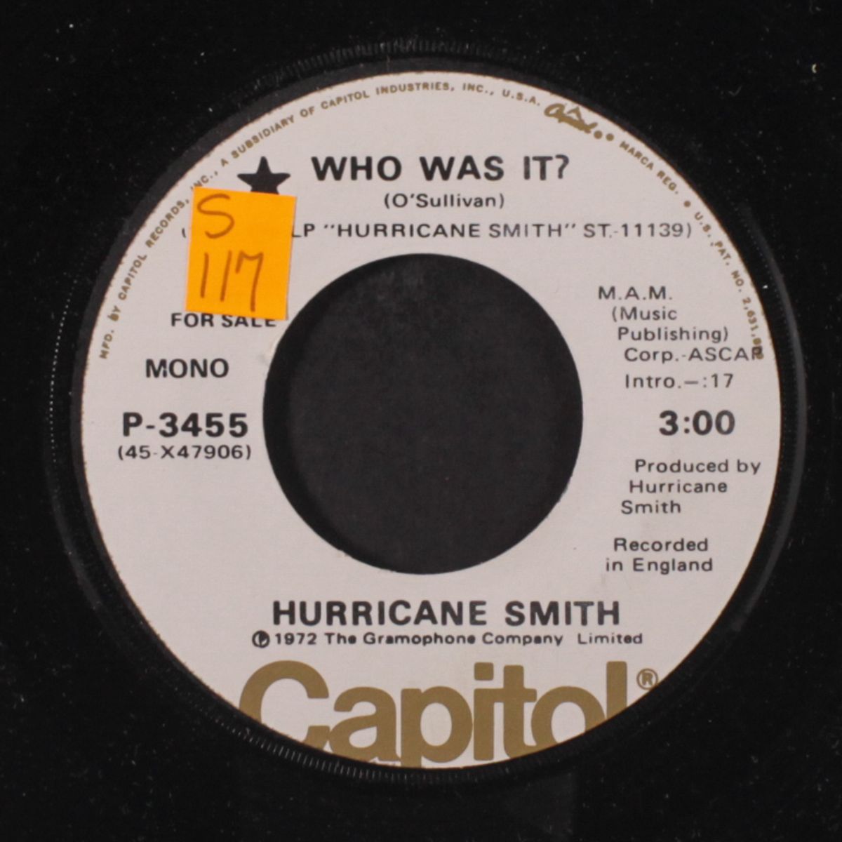 who was it? / take suki home by HURRICANE SMITH