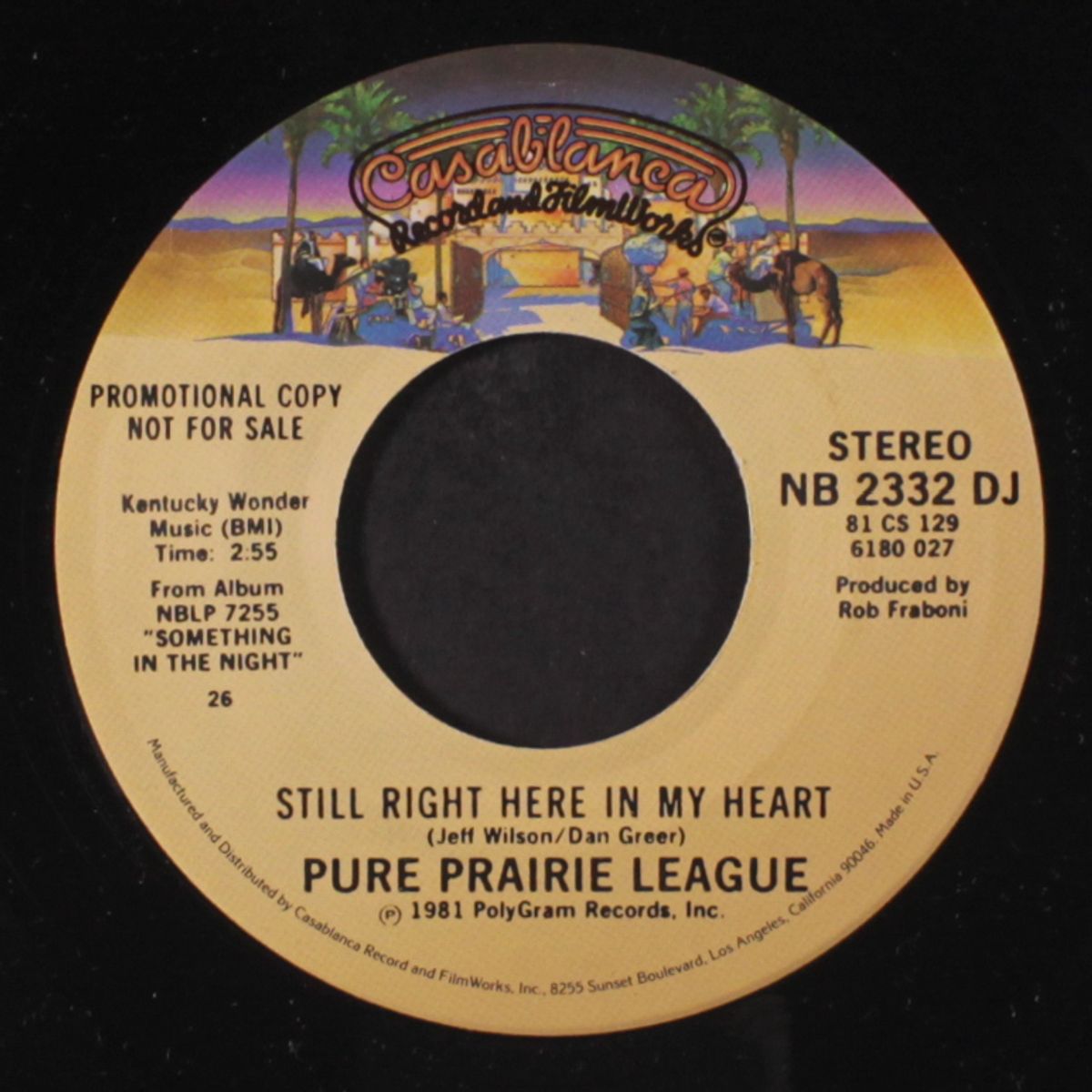 still right here in my heart / same by PURE PRAIRIE LEAGUE
