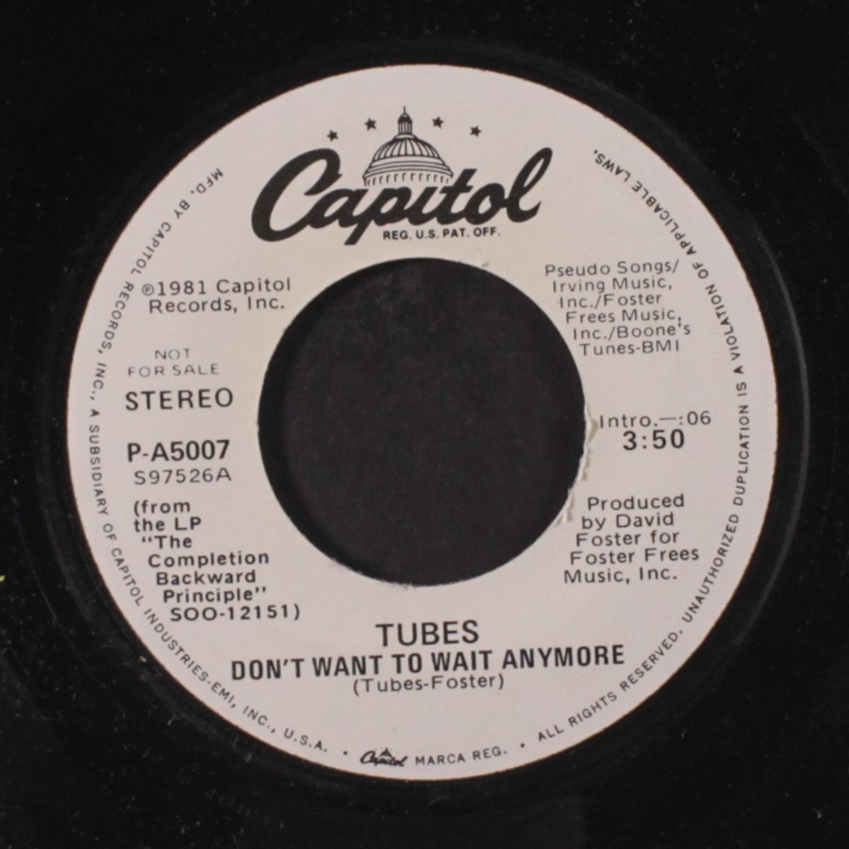 don't want to wait anymore / same by TUBES