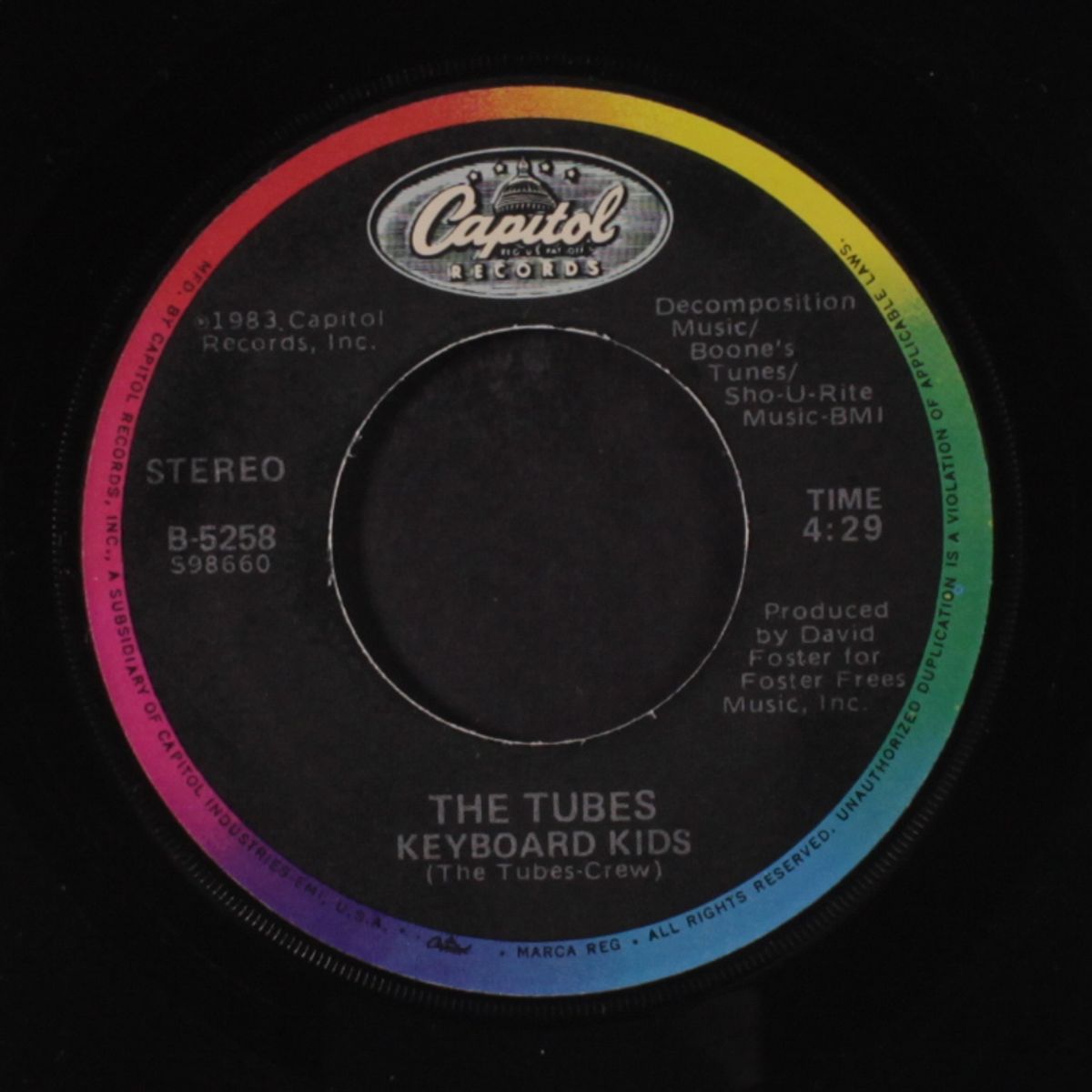 tip of my tongue / keyboard kids by TUBES