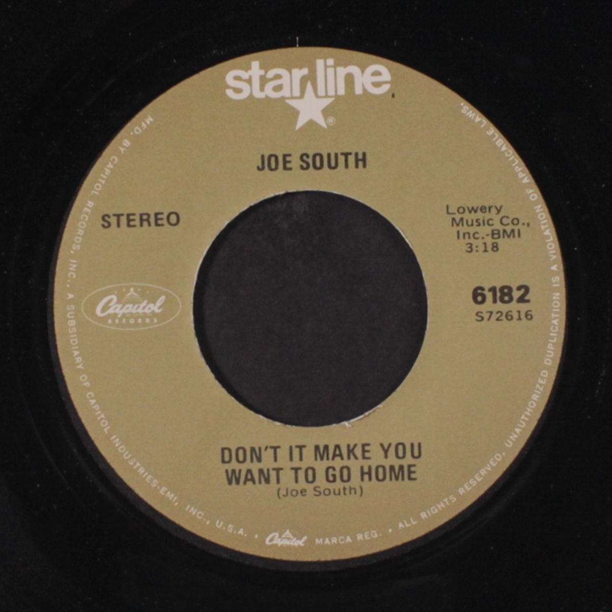walk a mile in my shoes / don't it make you want to go home by JOE SOUTH