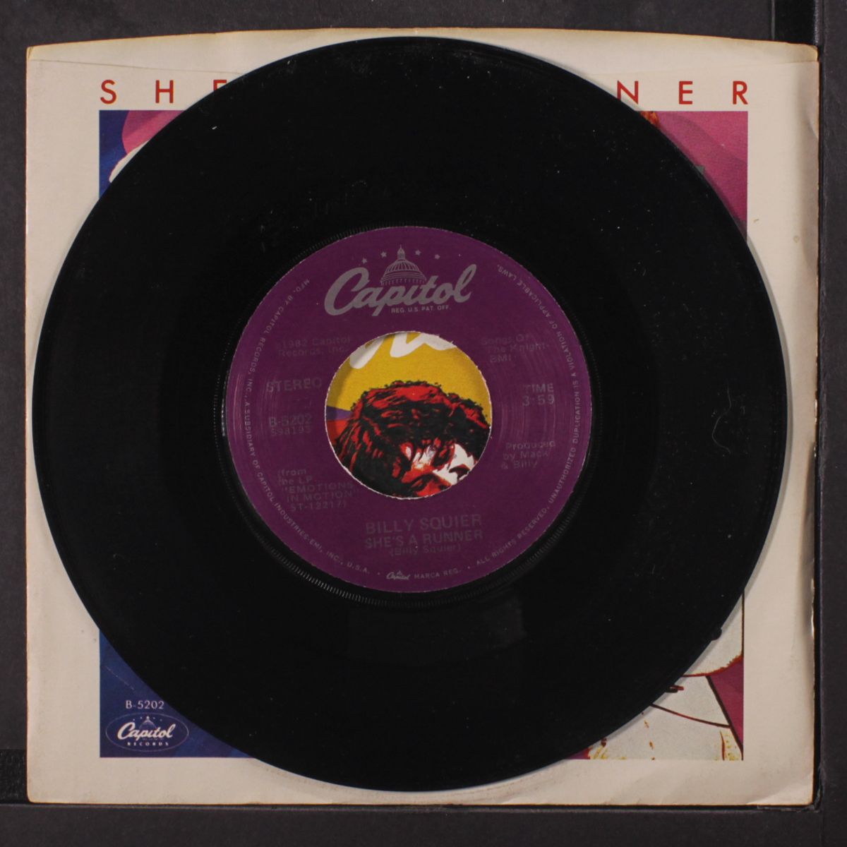 she's a runner / in your eyes by BILLY SQUIER