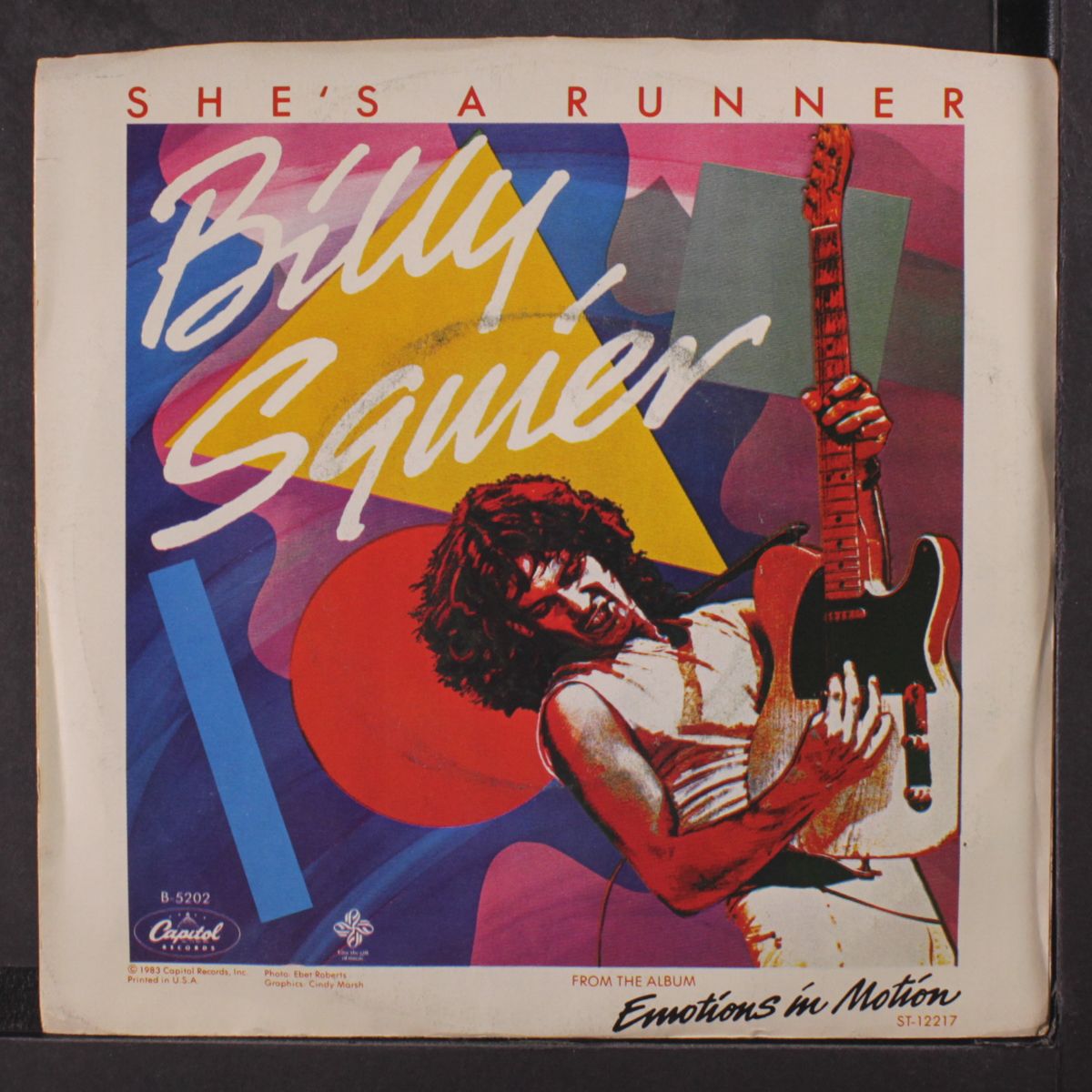she's a runner / in your eyes by BILLY SQUIER