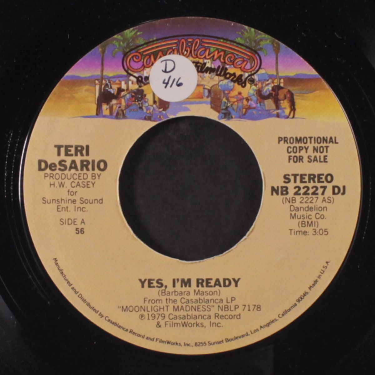 yes, i'm ready / mono by TERI DE SARIO
