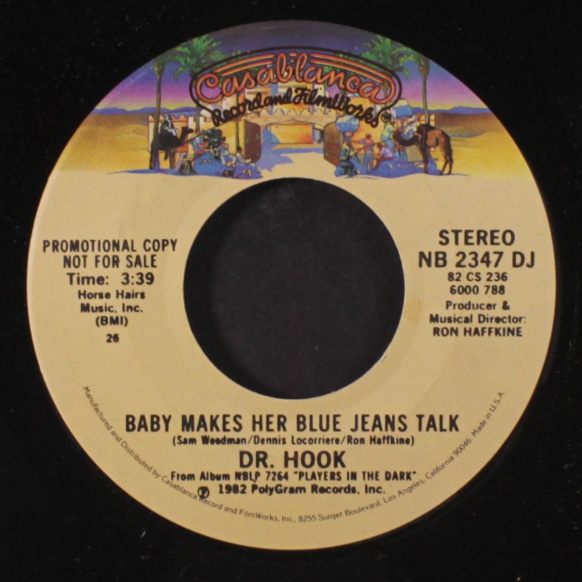 baby makes her blue jeans talk / same by DR. HOOK