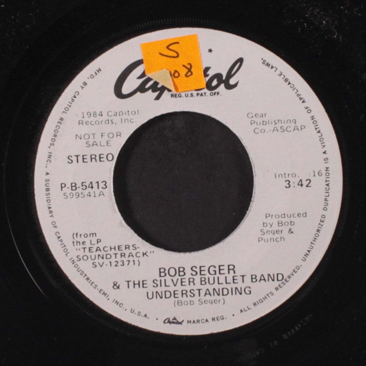 understanding / same by BOB SEGER & THE SILVER BULLET BAND