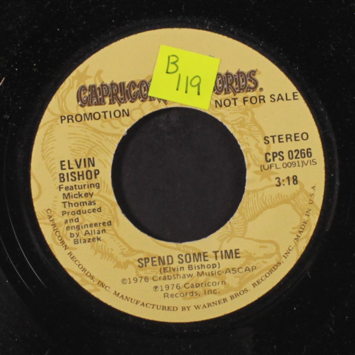 spend some time / mono by ELVIN BISHOP