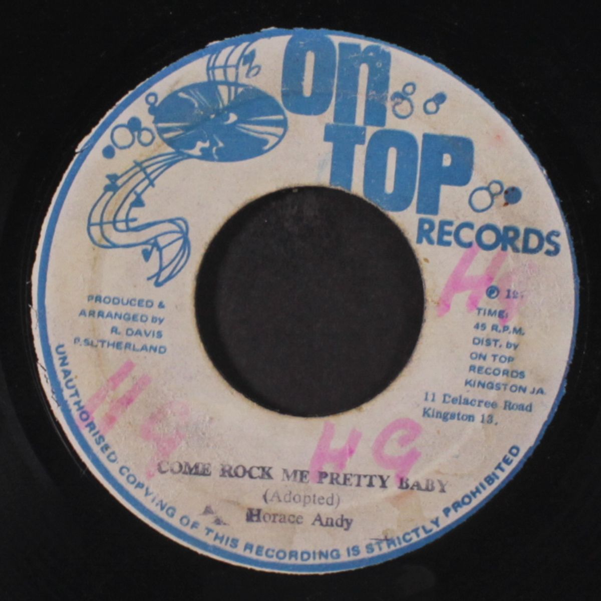 come rock me pretty baby / version by HORACE ANDY