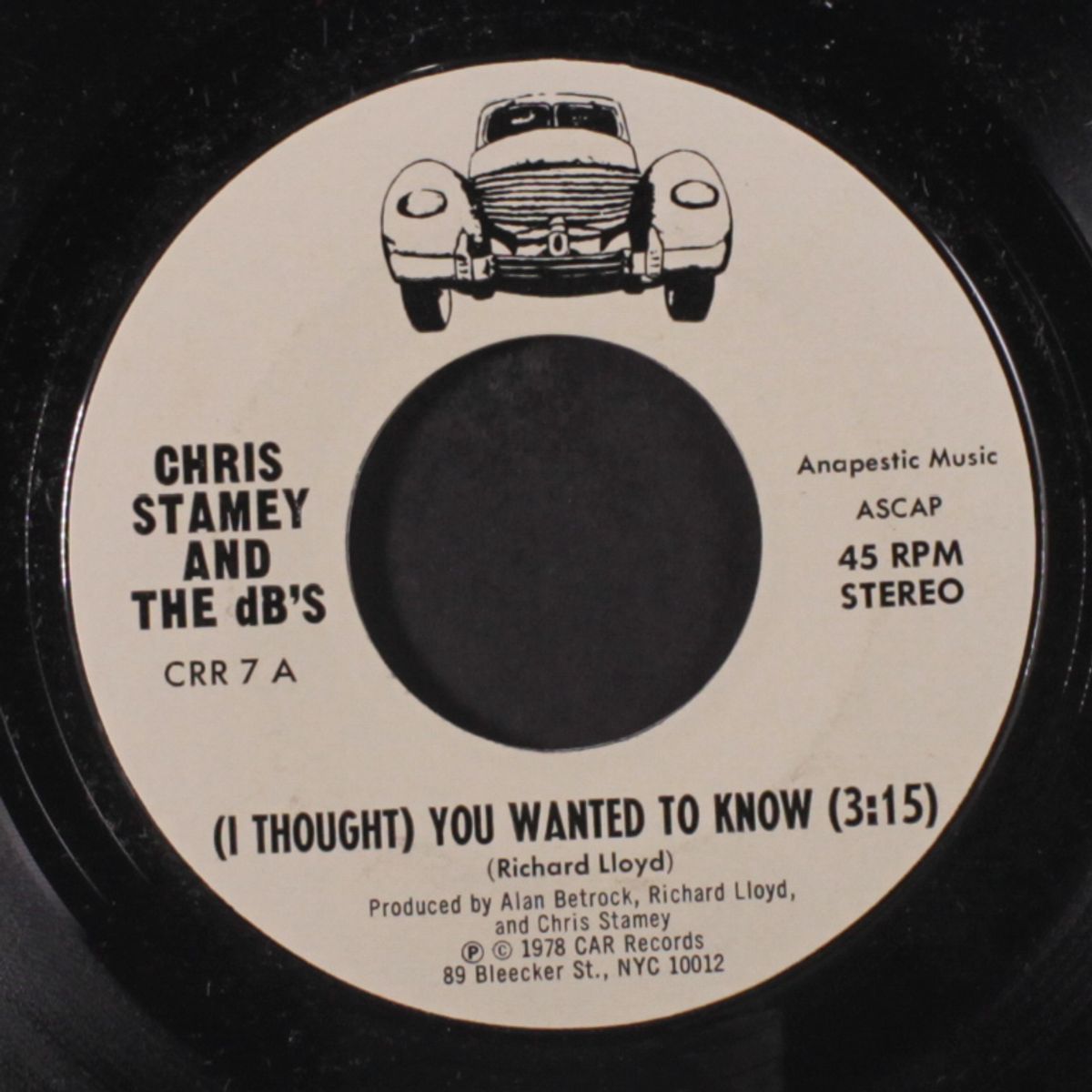 you wanted to know / if and when by CHRIS STAMEY & DB'S