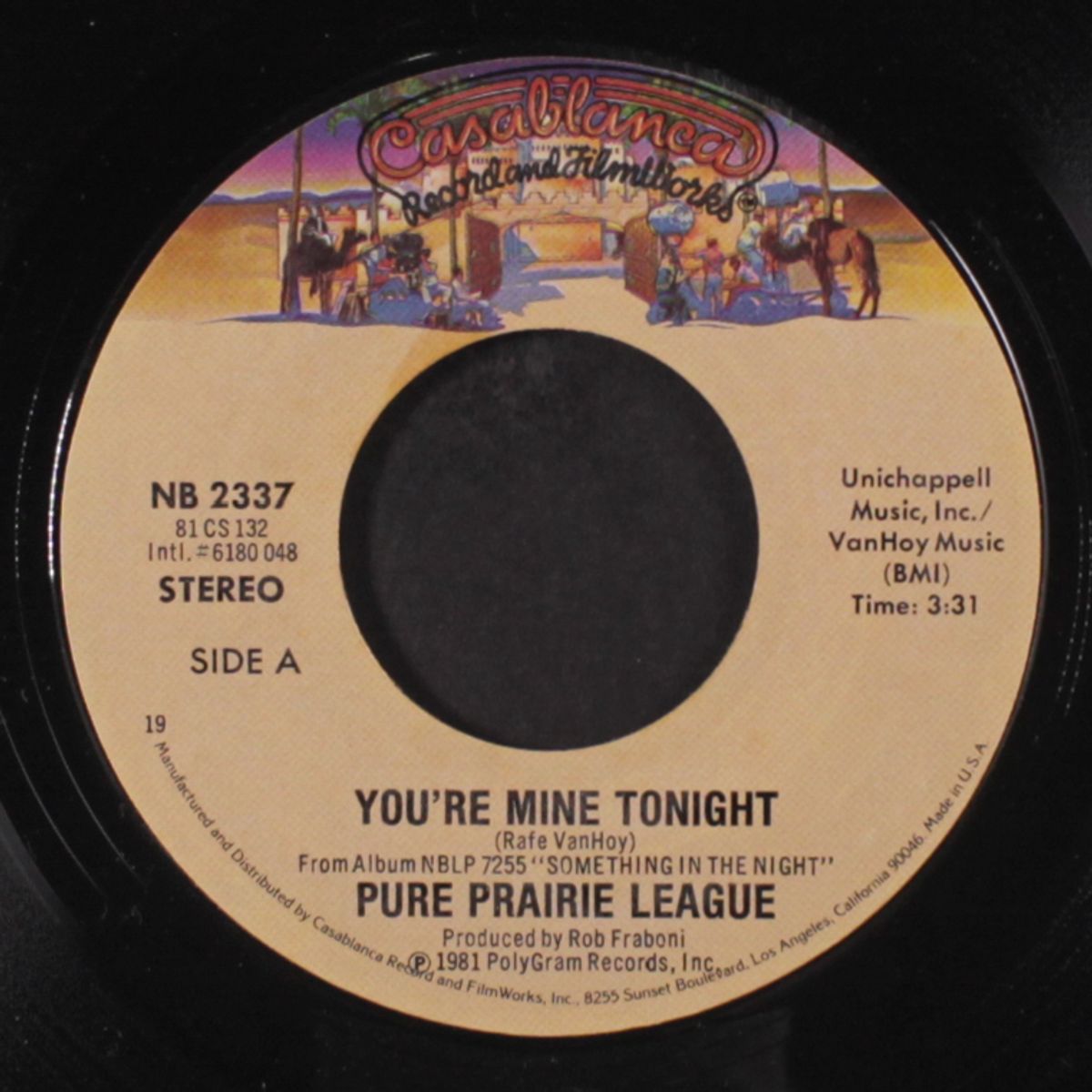 you're mine tonight / do you love me... by PURE PRAIRIE LEAGUE