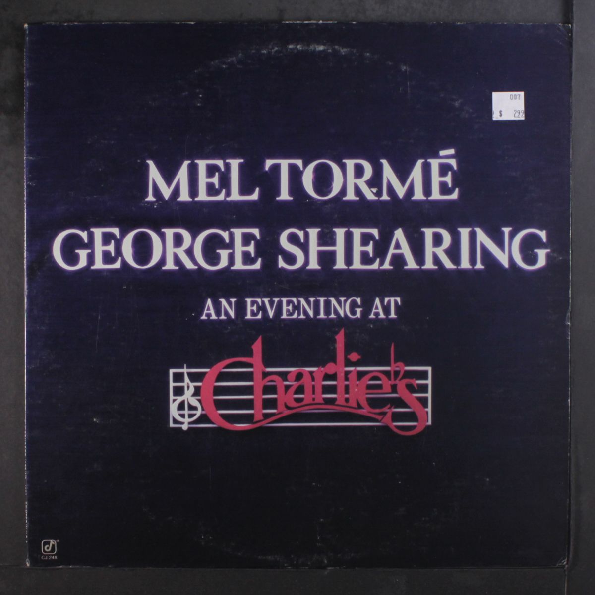 an evening at charlie's by MEL TORME & GEORGE SHEARING