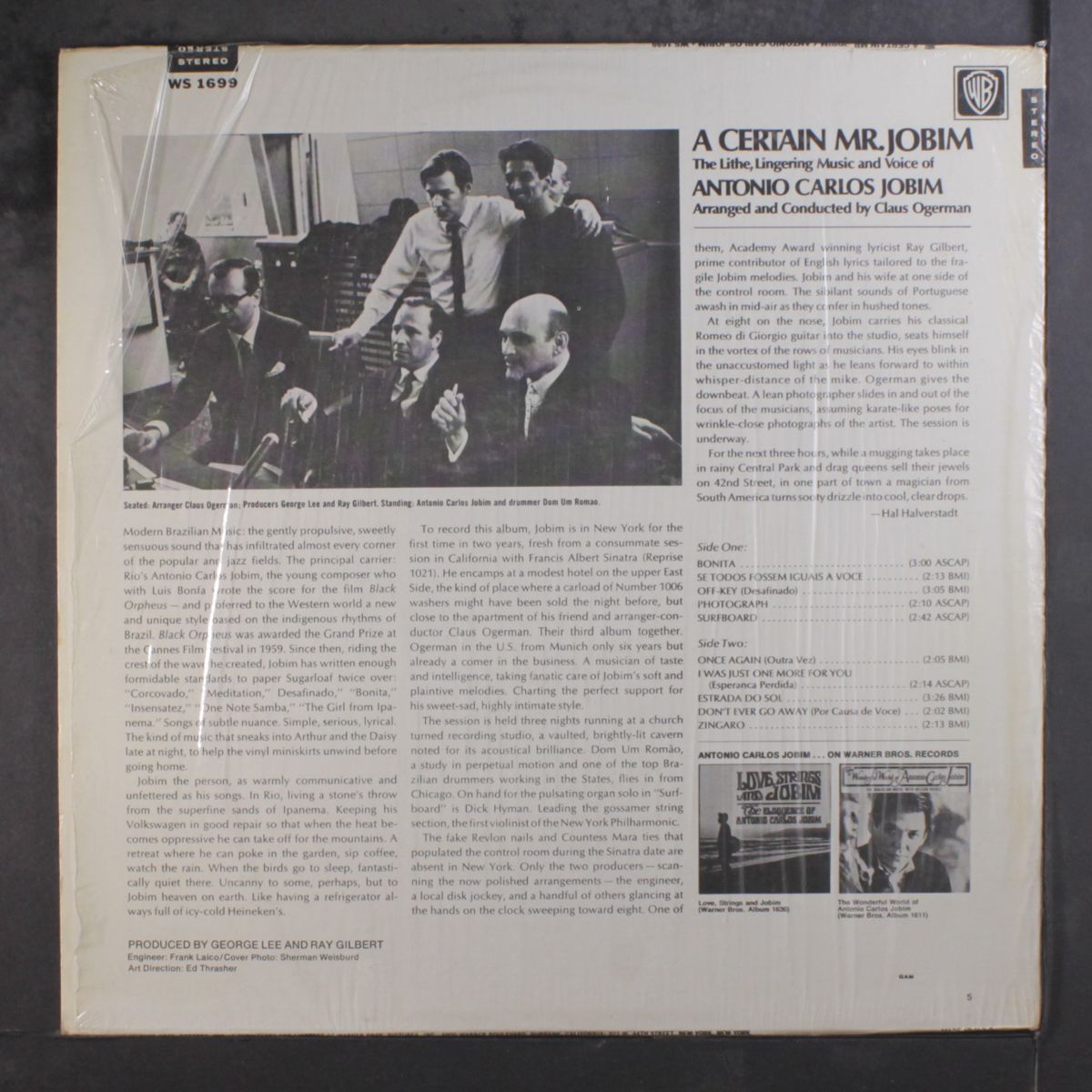 a certain mr. jobim by ANTONIO CARLOS JOBIM