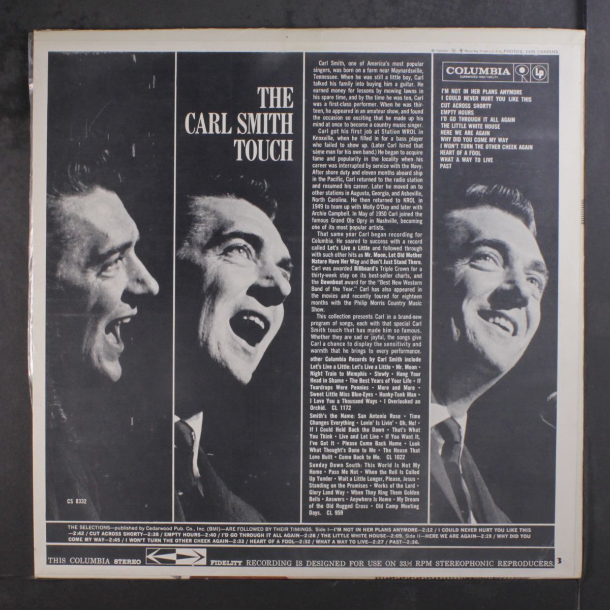 the carl smith touch by CARL SMITH