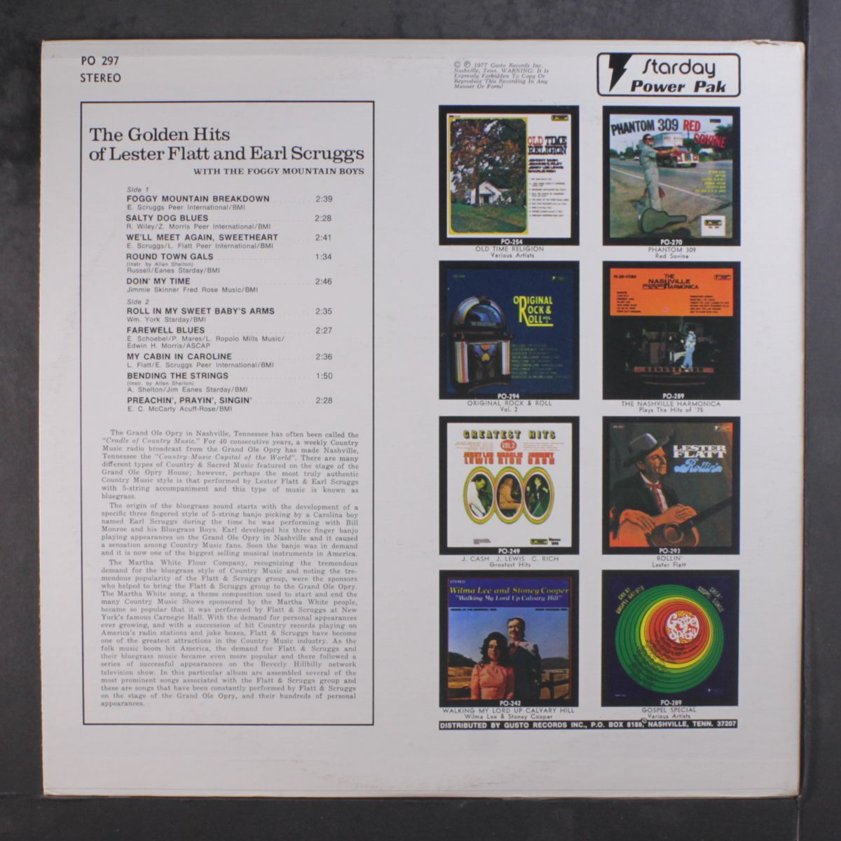 golden hits by FLATT & SCRUGGS