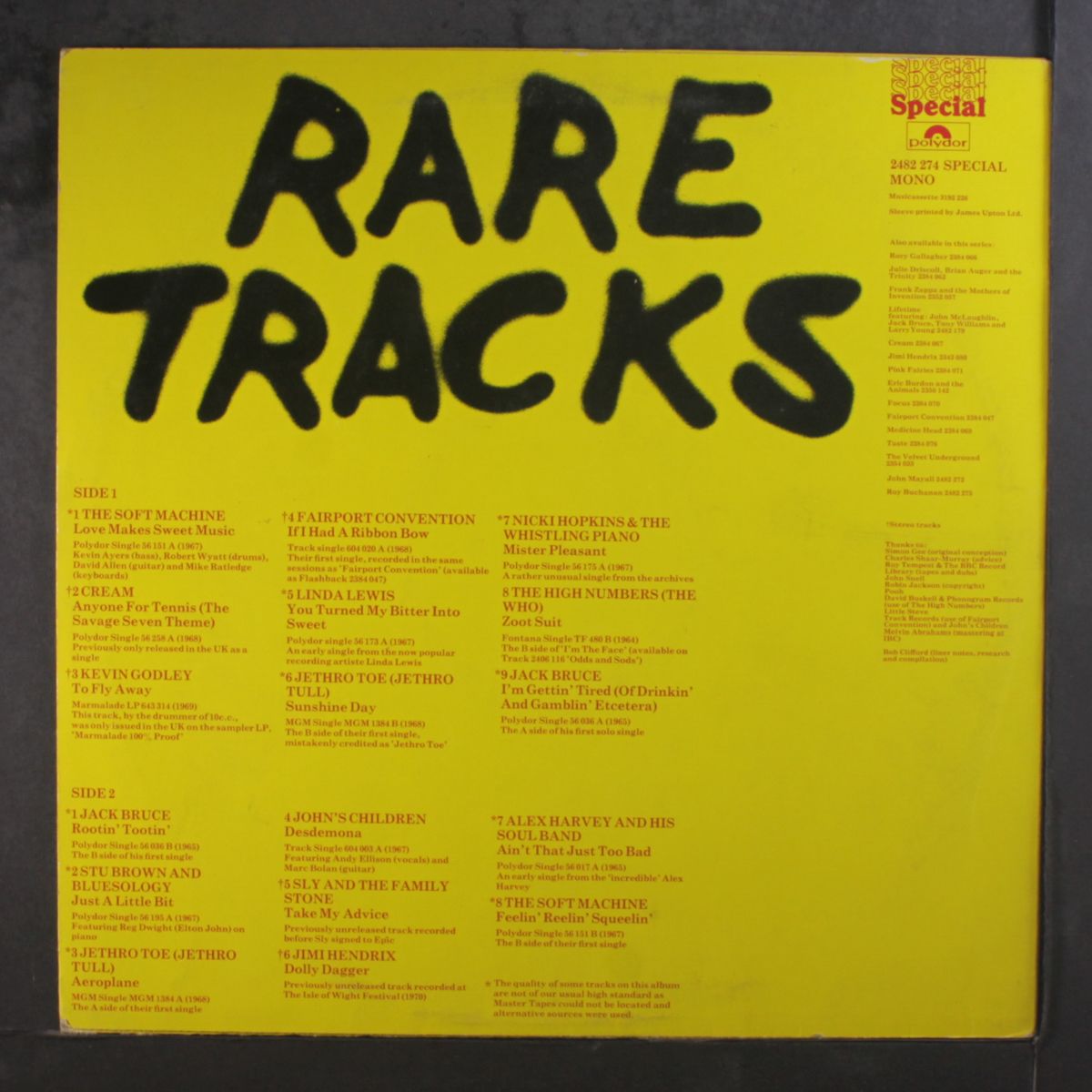 rare tracks by VARIOUS