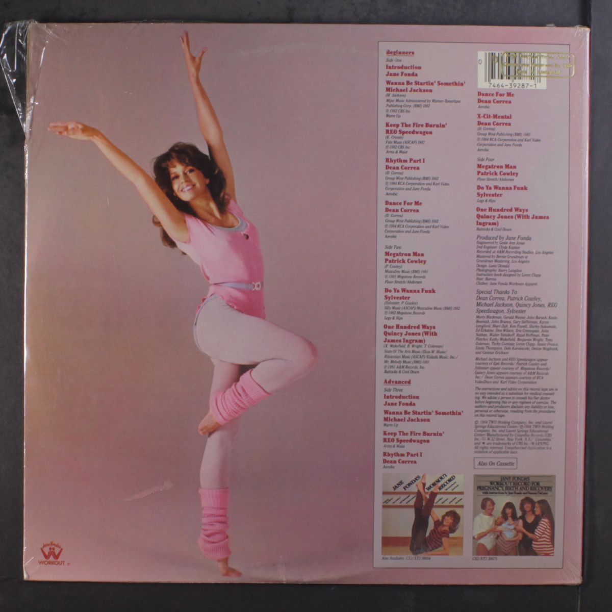 jane fonda's new and improved workout record by JANE FONDA