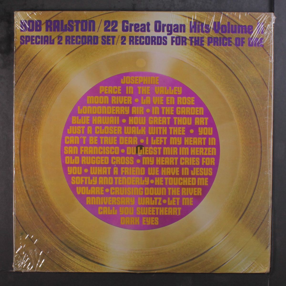 22 great organ hits, vol. 2 by BOB RALSTON