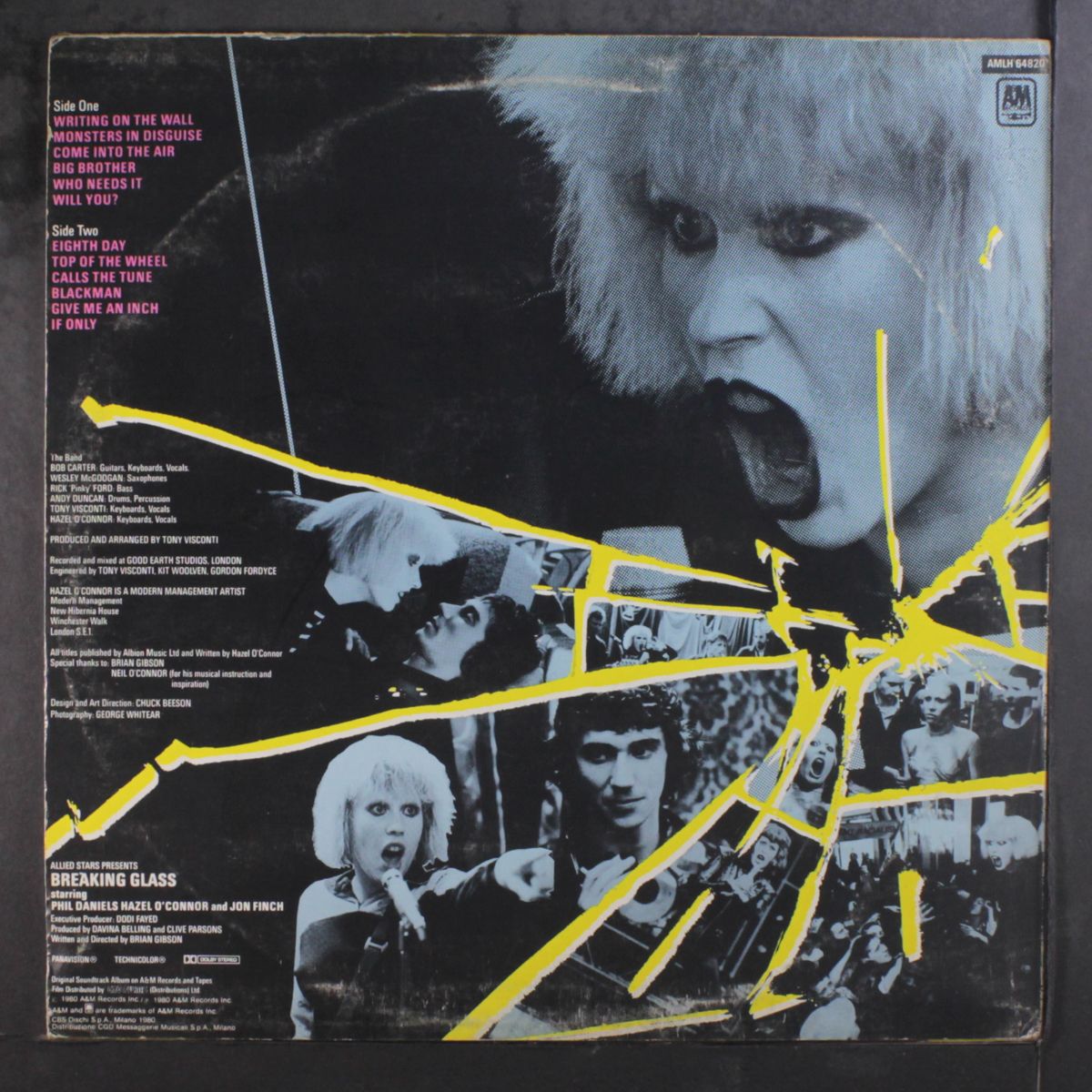 breaking glass by HAZEL O'CONNOR