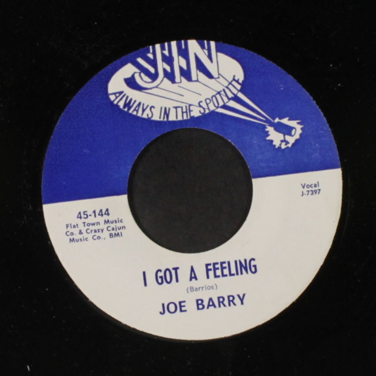 i'm a fool to care / i got a feeling by JOE BARRY