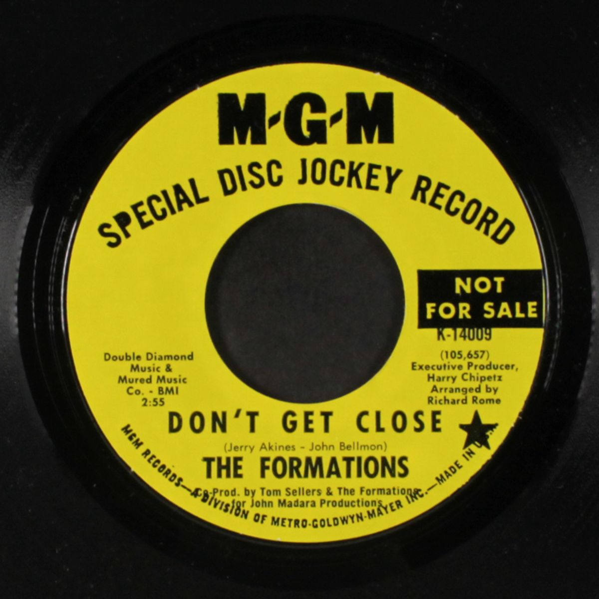don't get close / there's no room by FORMATIONS