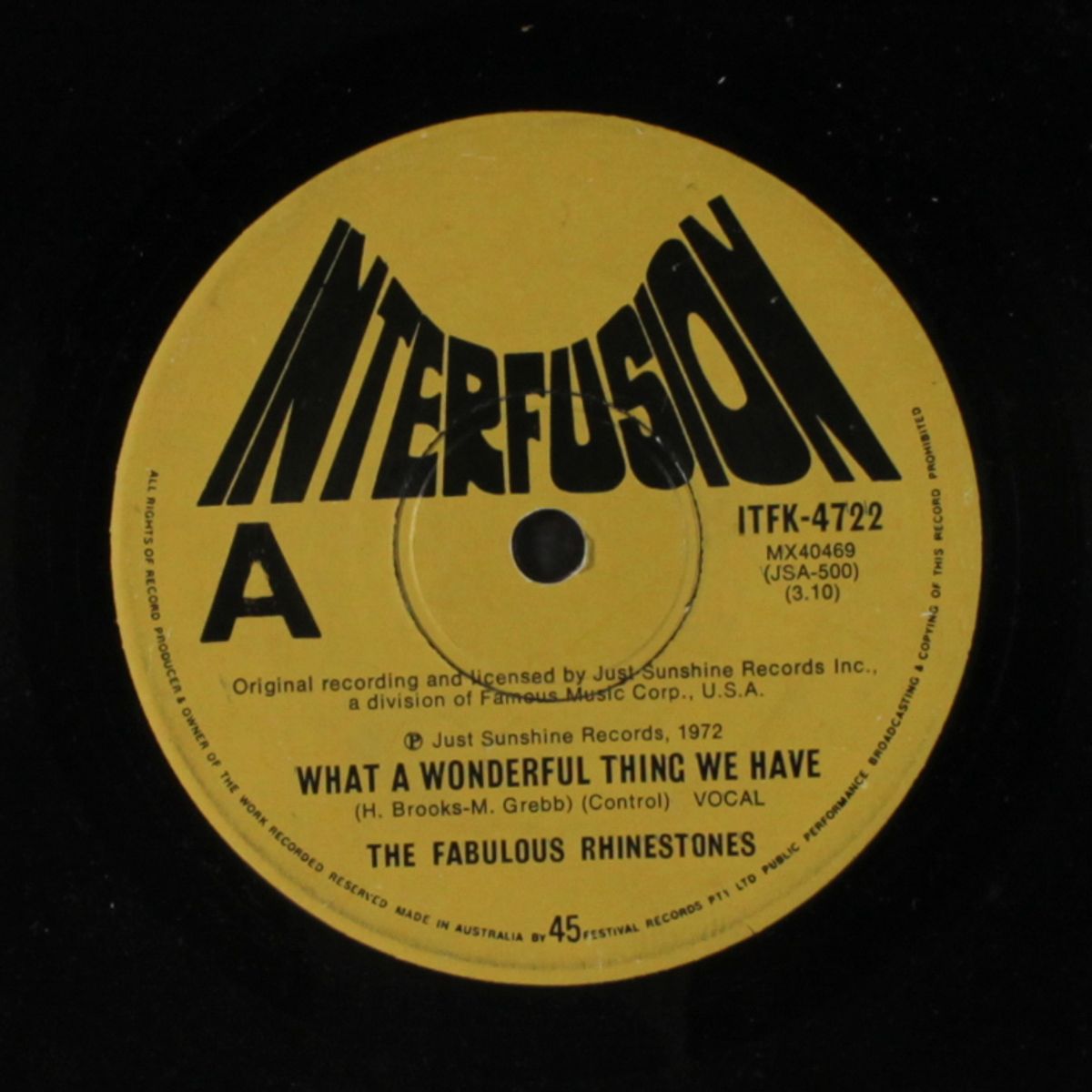 what a wonderful thing we have / nothing new by FABULOUS RHINESTONES