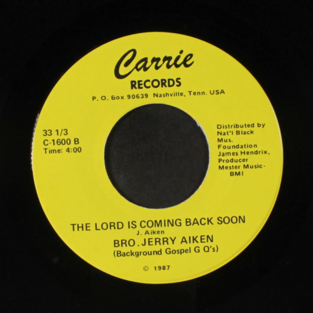 from here to eternity / the lord is coming back soon by BRO. JERRY AIKEN