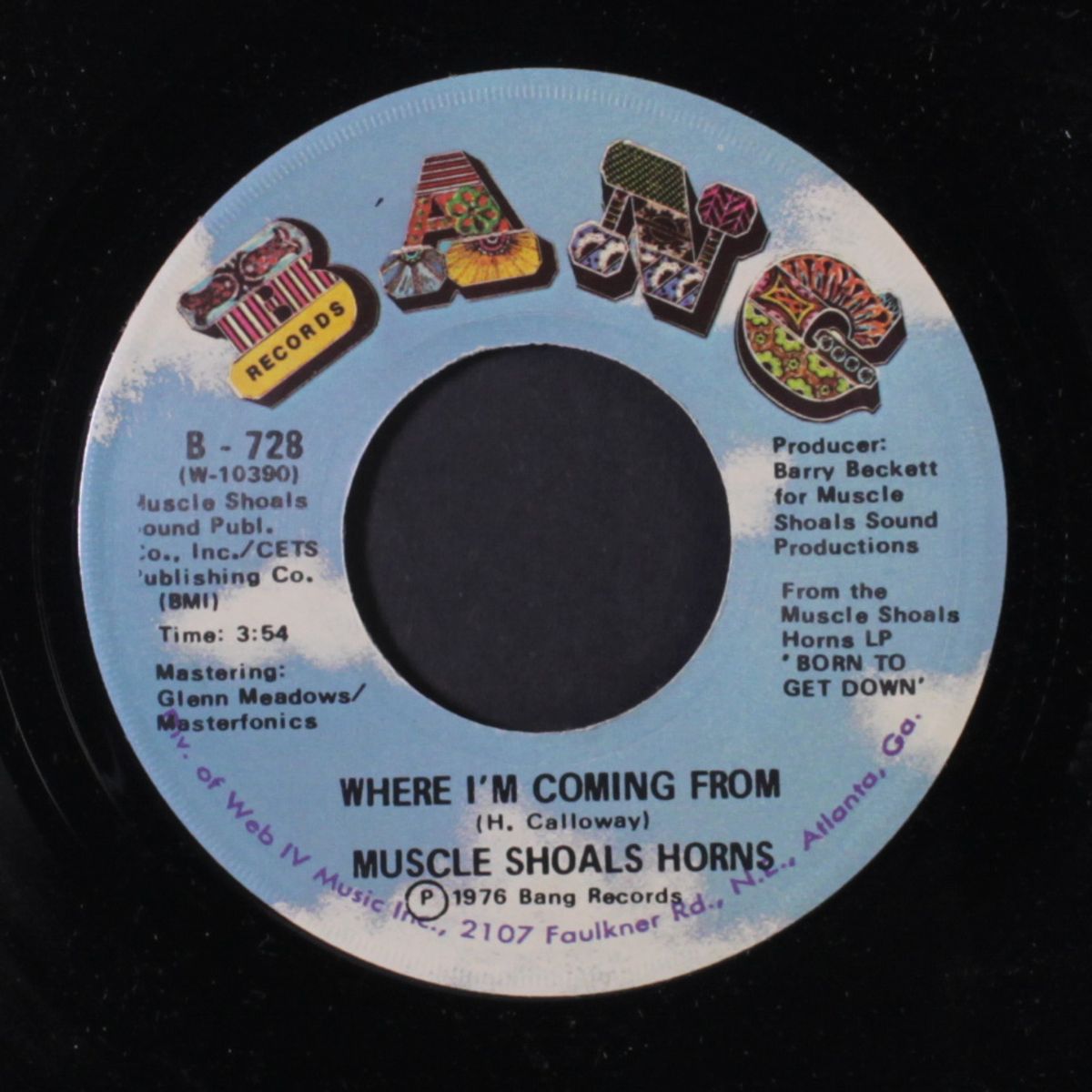 bump de bump yo boodie by MUSCLE SHOALS HORNS