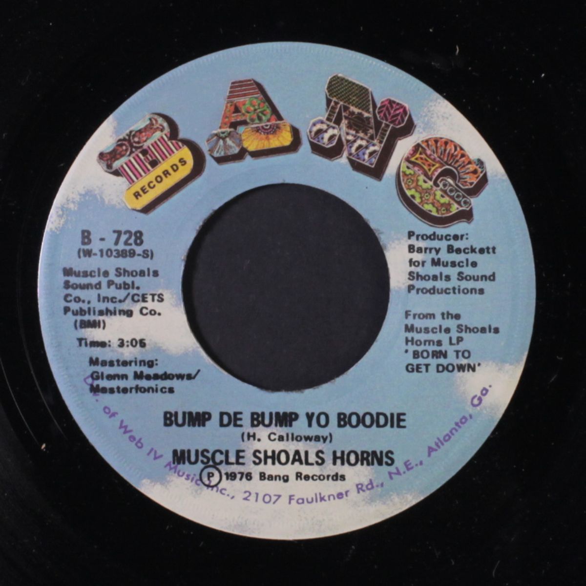 bump de bump yo boodie by MUSCLE SHOALS HORNS