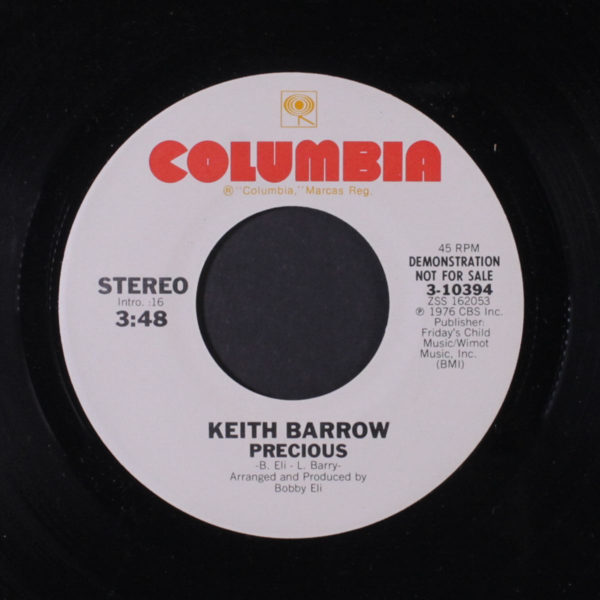 precious / mono by KEITH BARROW